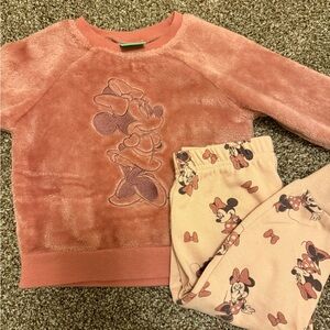 Disney Minnie Mouse Coral Fleece Outfit